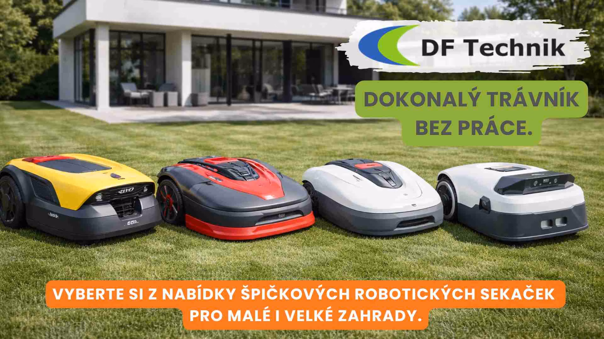 Inteligentní péče o trávník nové generace